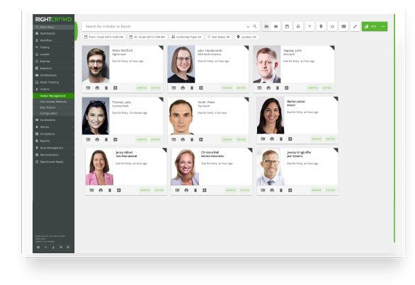RightCrowd Visitor Management System